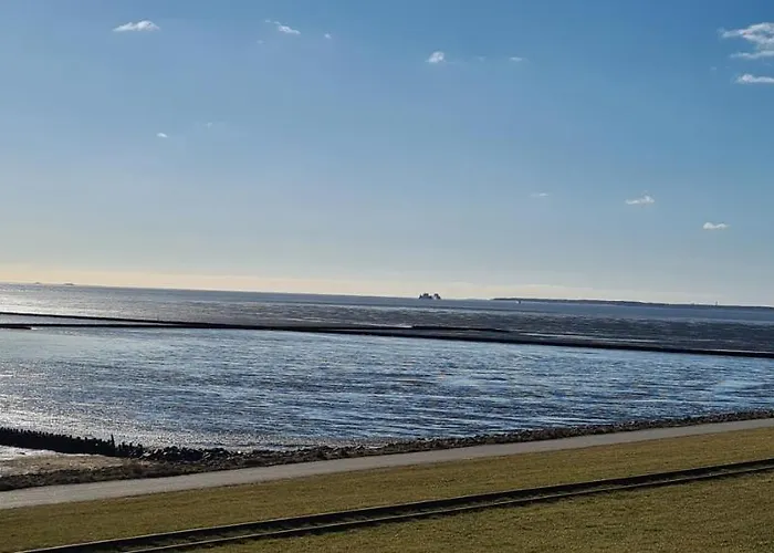 Deichhus Nordseeliebe Direkt Am Deich - Nordsee - - Am Vogelreservat *